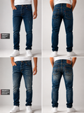 Jean Levi's 501 clásico azul oscuro para hombre - Monarca Jeans